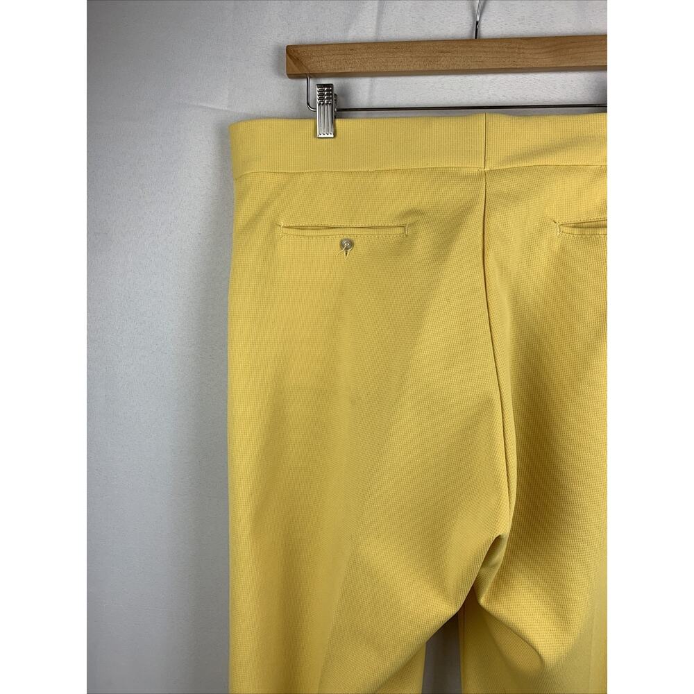 Men’s King Road Vintage Yellow Dress Pants - Size 36 - Picture 4 of 5